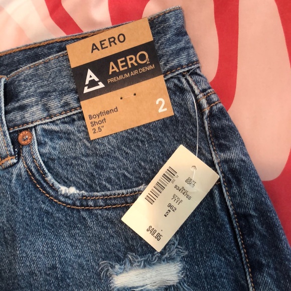 Aeropostale cut off boyfriend jean shorts - Picture 3 of 4